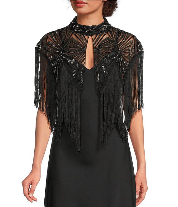 Stella Sequin Cape