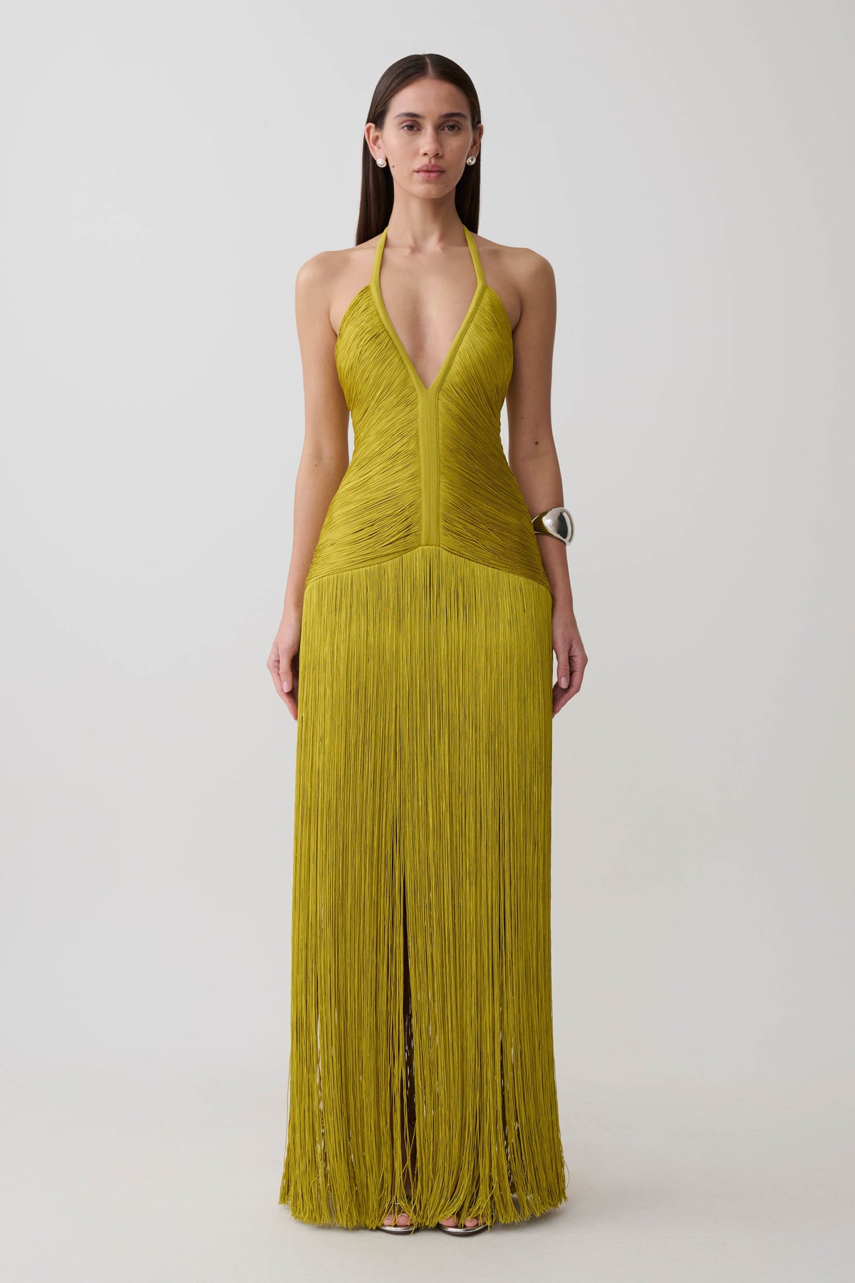 Chartreuse Maxi Dress
