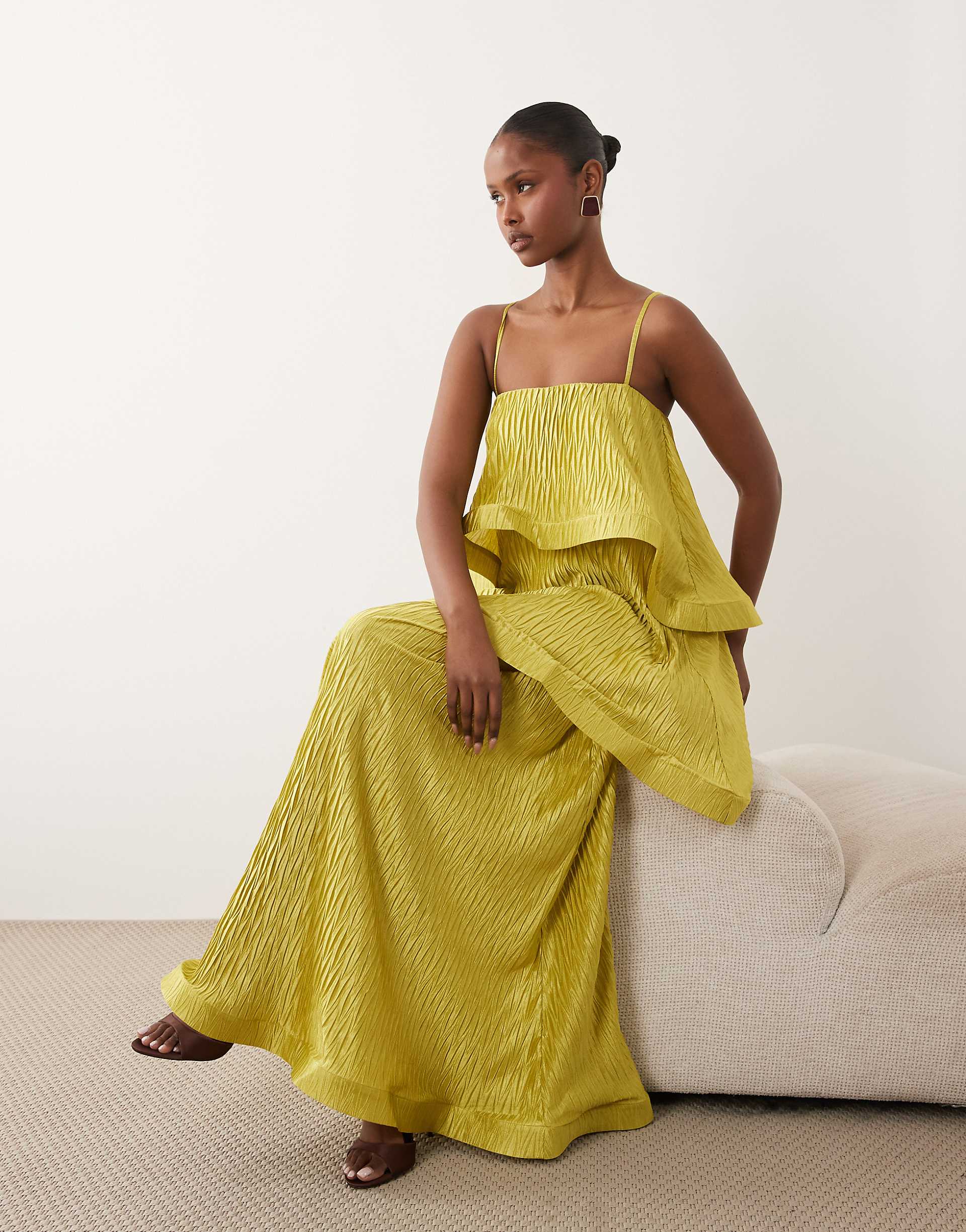 Alexia Maxi Dress - Lime