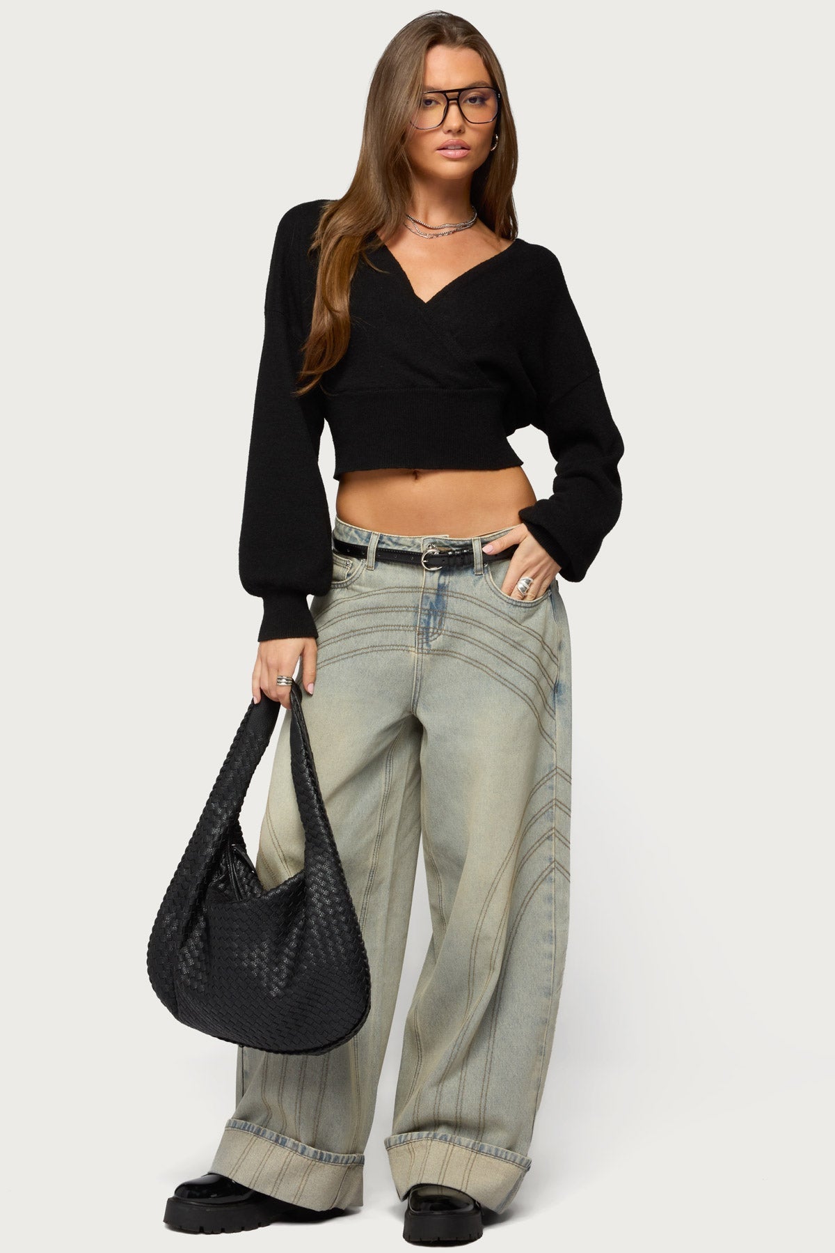 Elodie Wrap Sweater