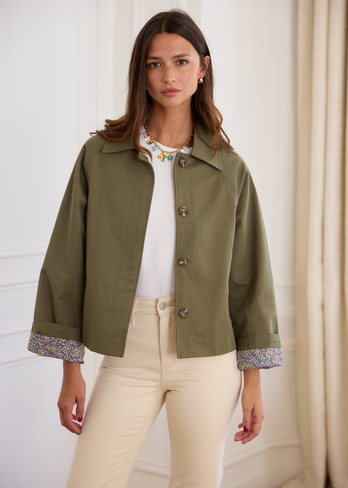Verlissette Trench Jacket