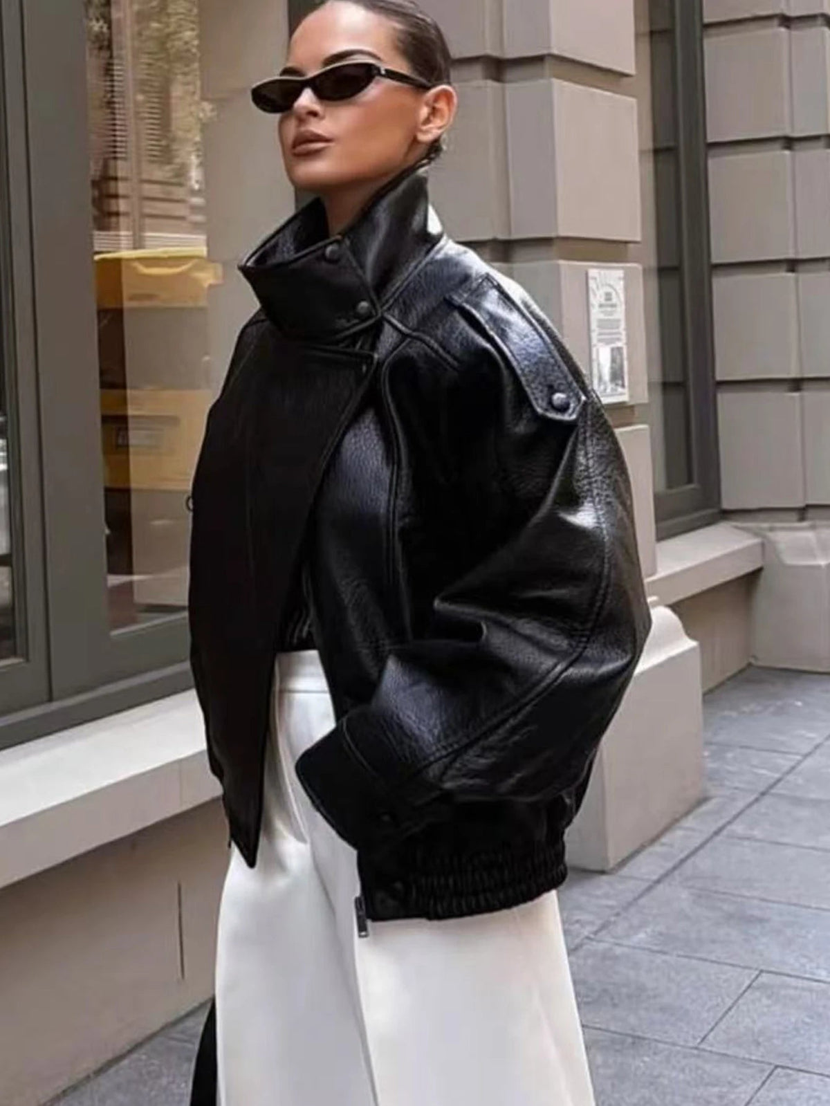 Castellane Leather Jacket
