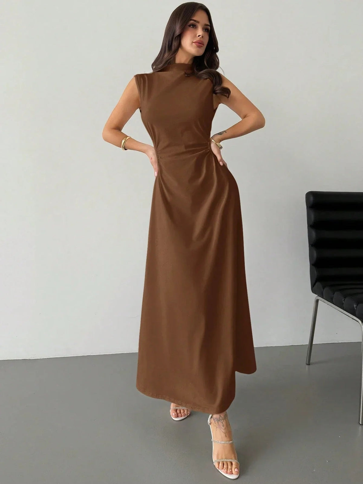 Ruched Maxi Dress