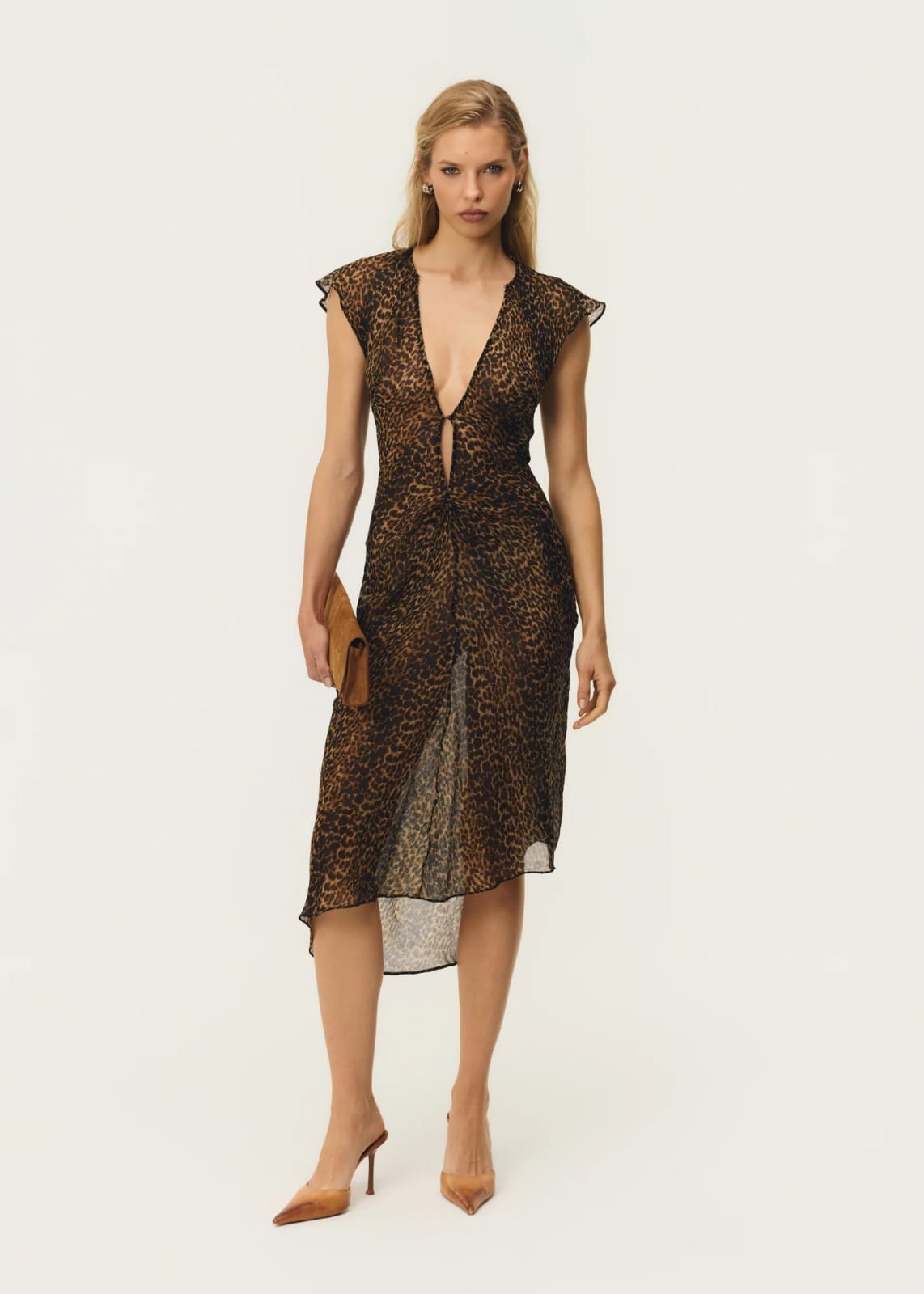 Sulter Midi Dress