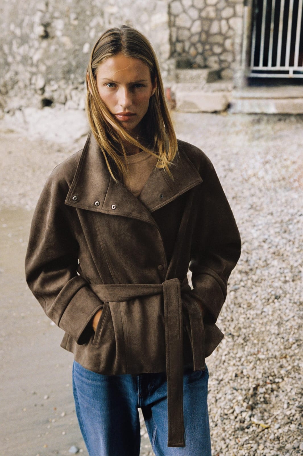 Nairy Suede Jacket