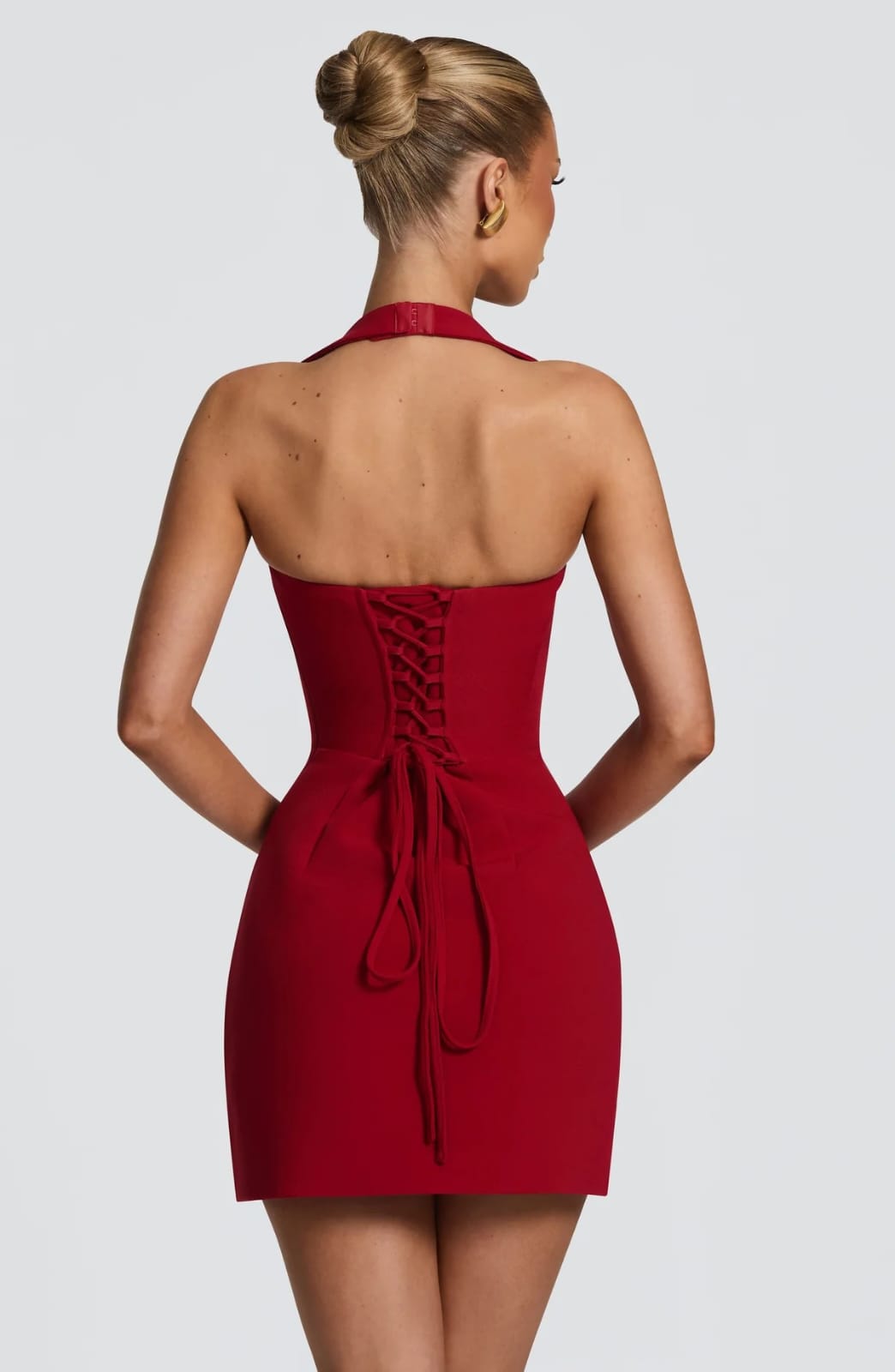 Halterine Mini Dress