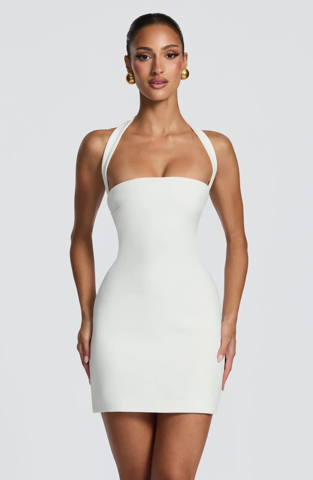 Halterine Mini Dress