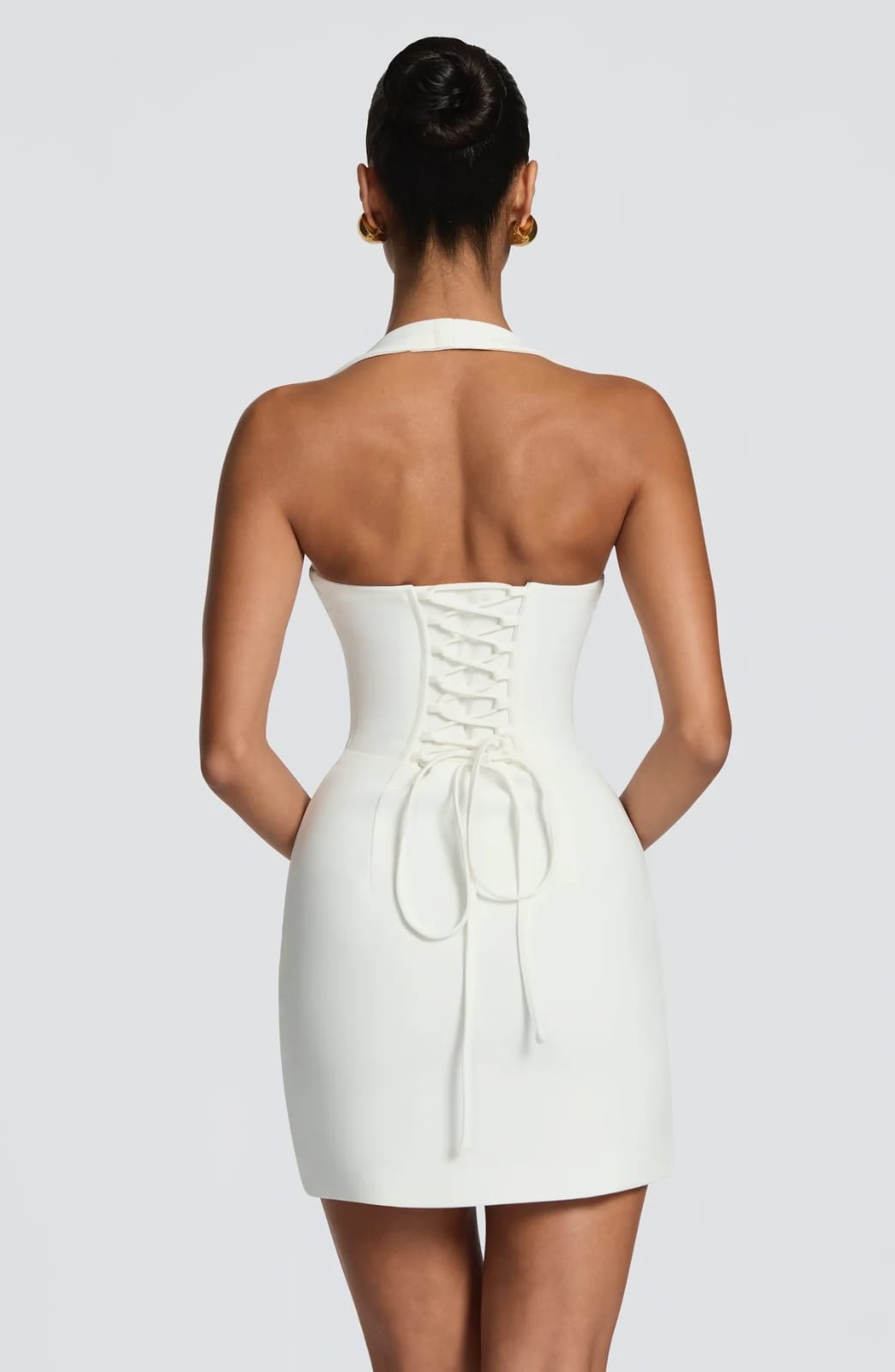 Halterine Mini Dress