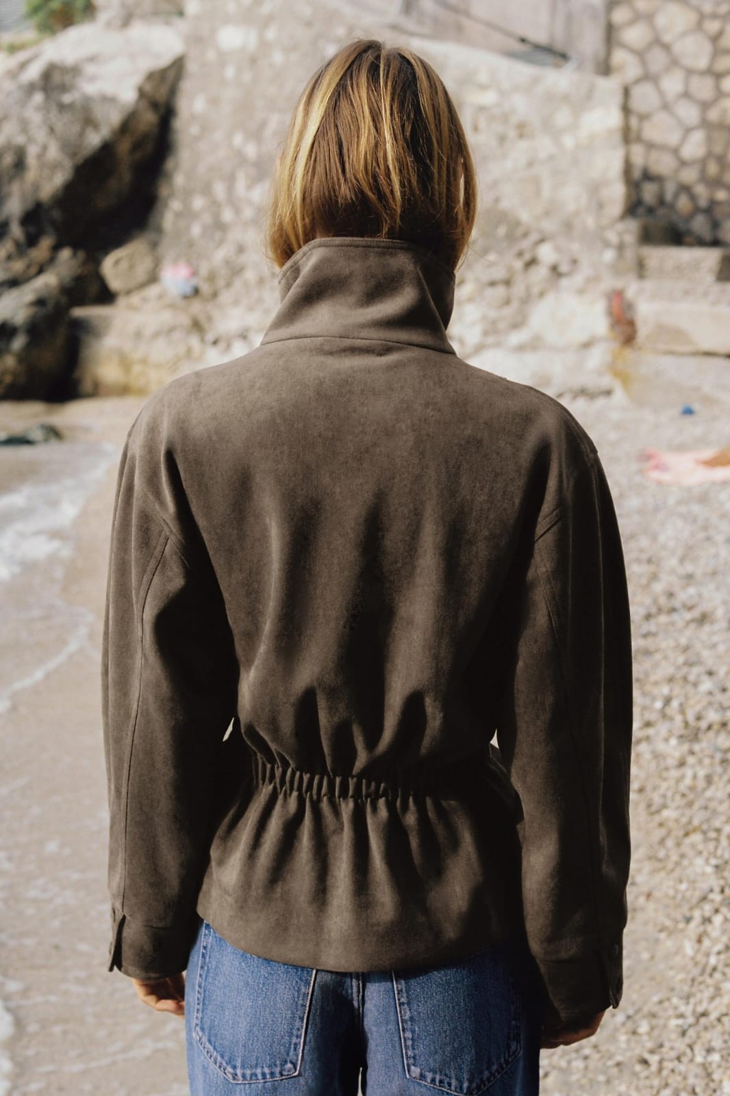 Nairy Suede Jacket