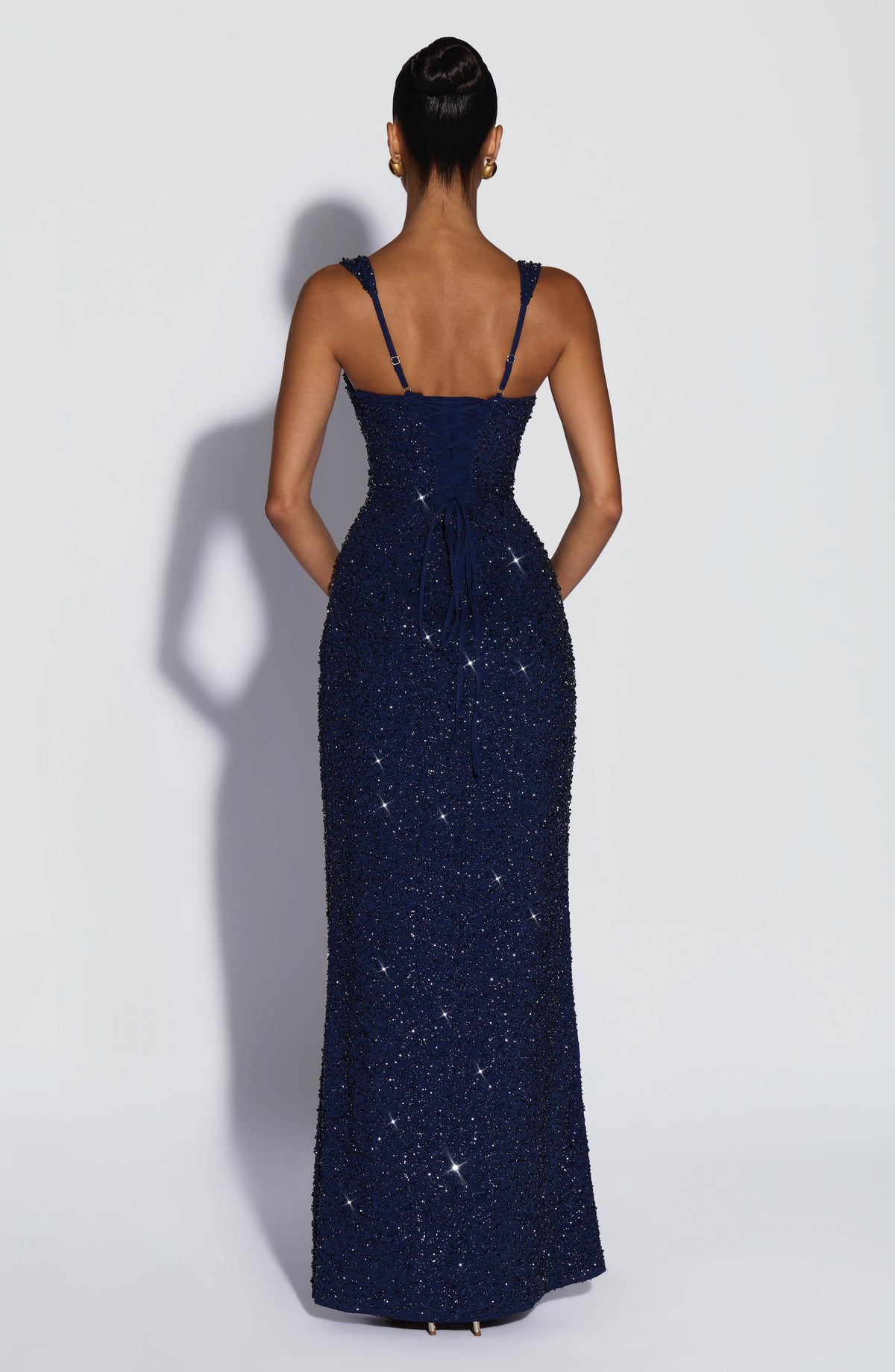 Belquistine Sparkle Maxi Dress