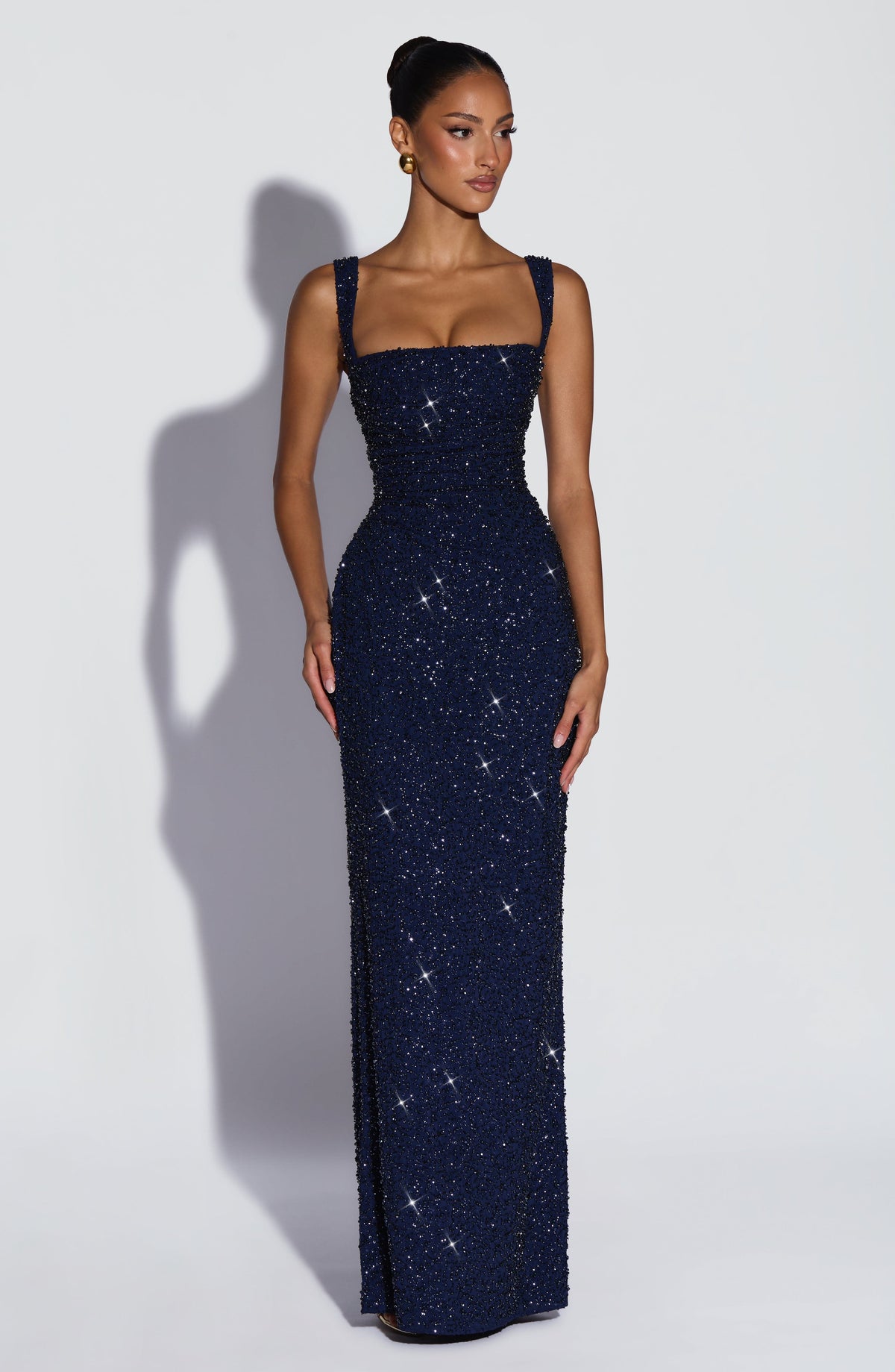 Belquistine Sparkle Maxi Dress