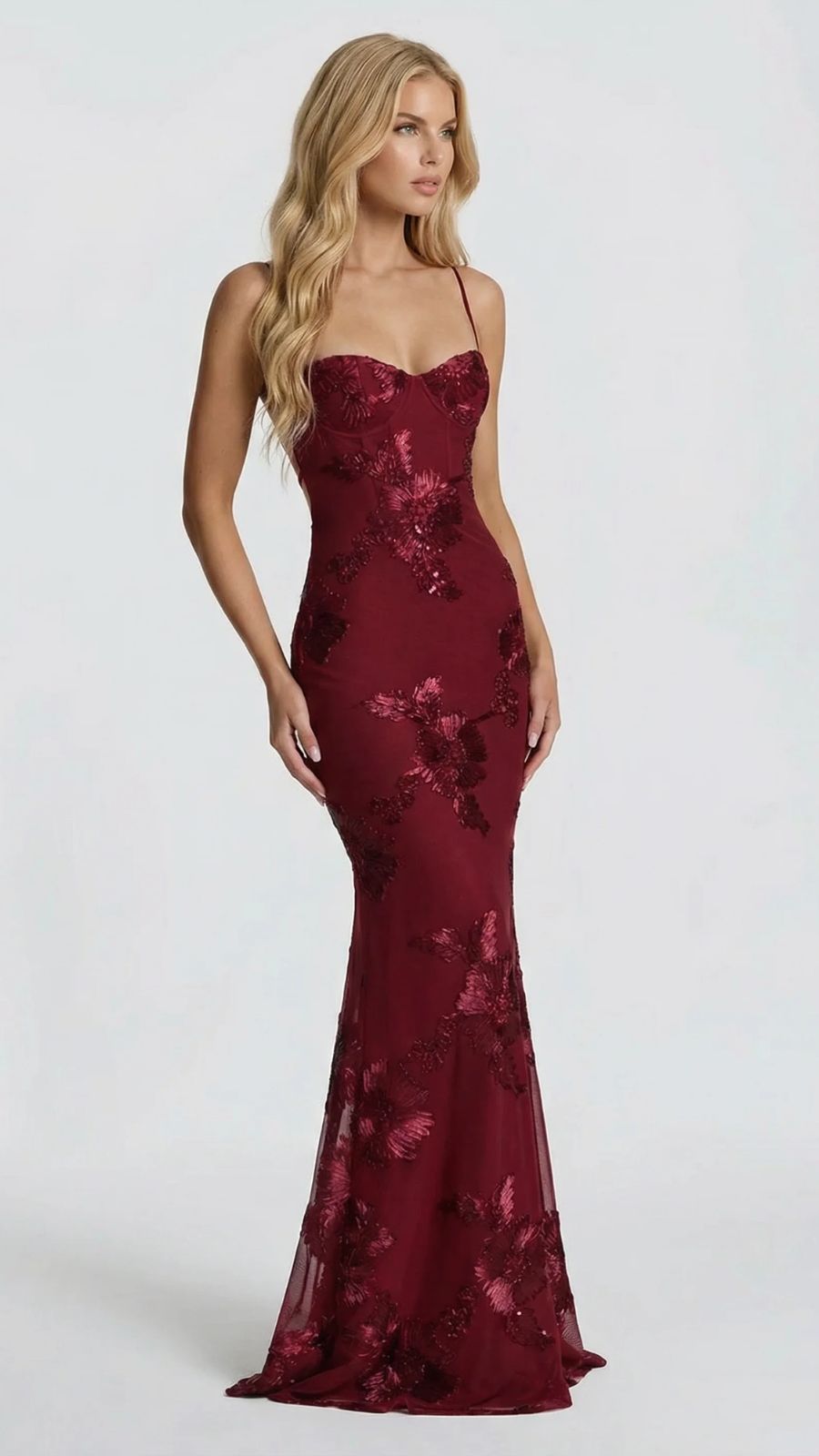 Velour Maxi Dress