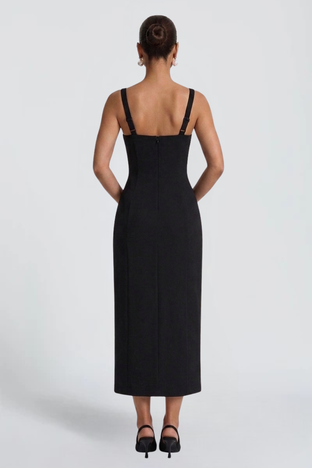 Verlindra Corset Midi Dress