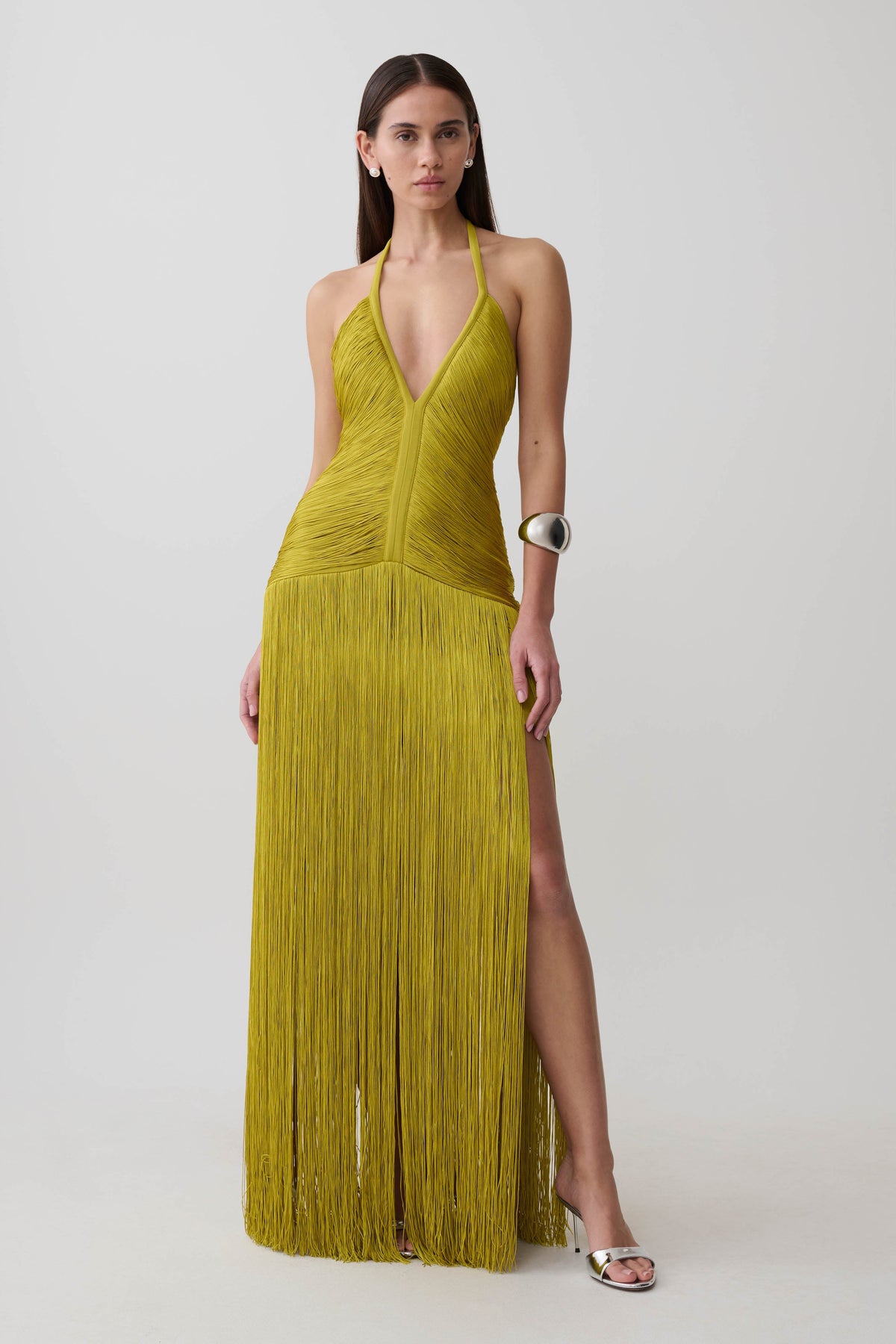 Chartreuse Maxi Dress