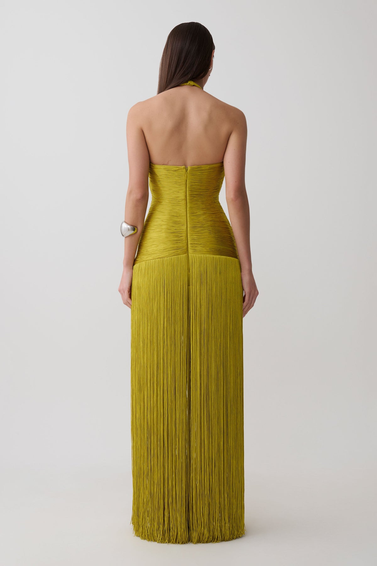 Chartreuse Maxi Dress