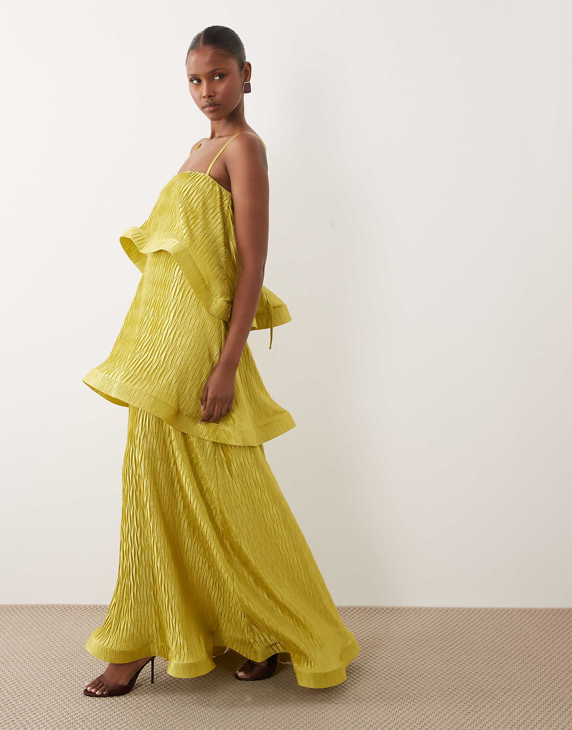 Alexia Maxi Dress - Lime