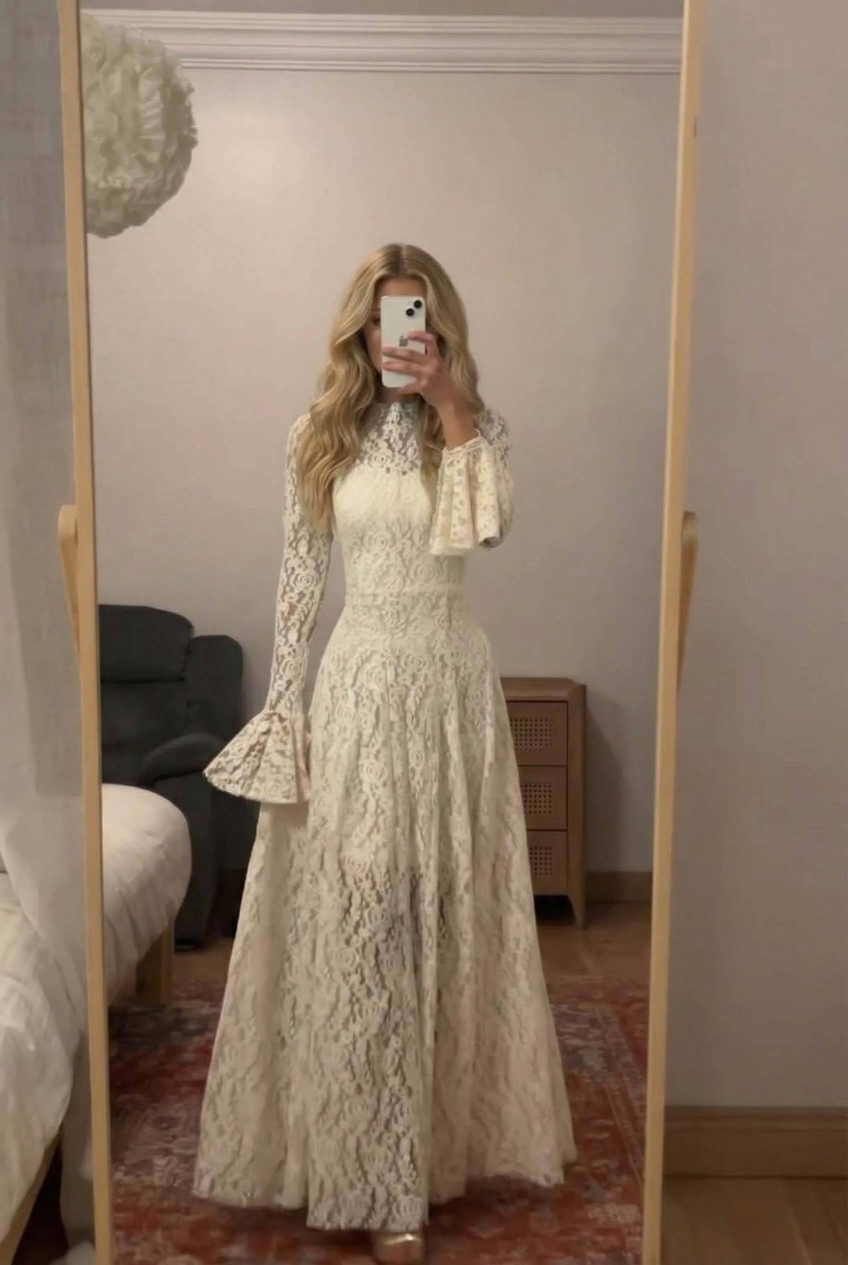 Guinevere Lace Maxi Dress