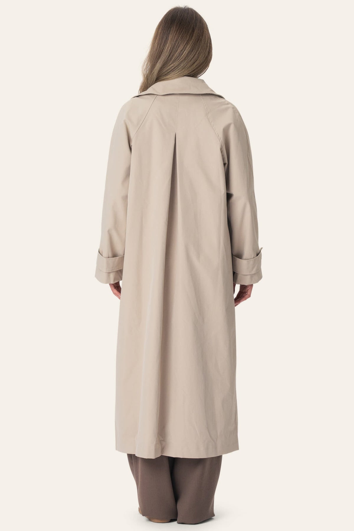 Odalfaire Pleated Trench Coat