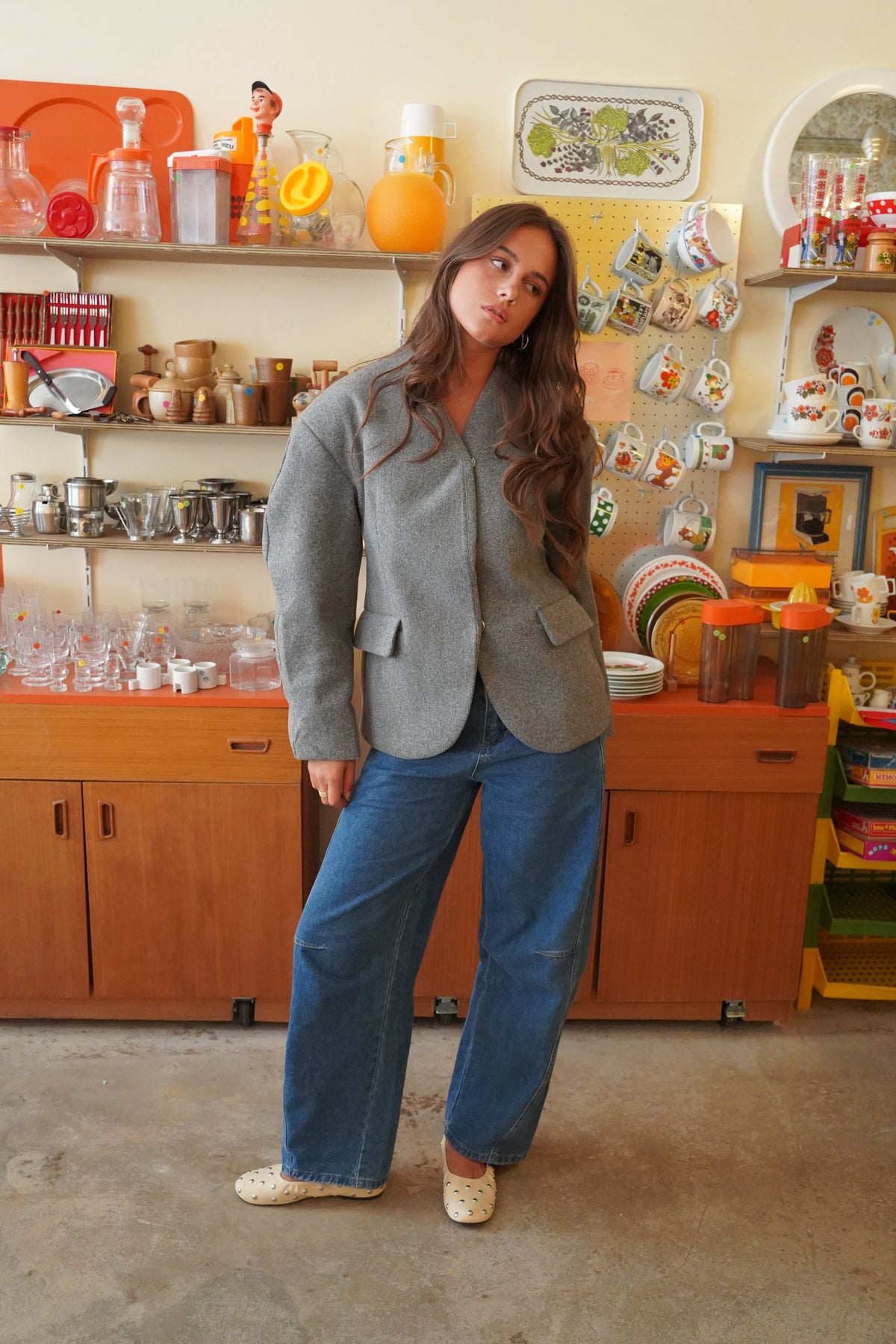 Fenrialle Wool Blend Jacket