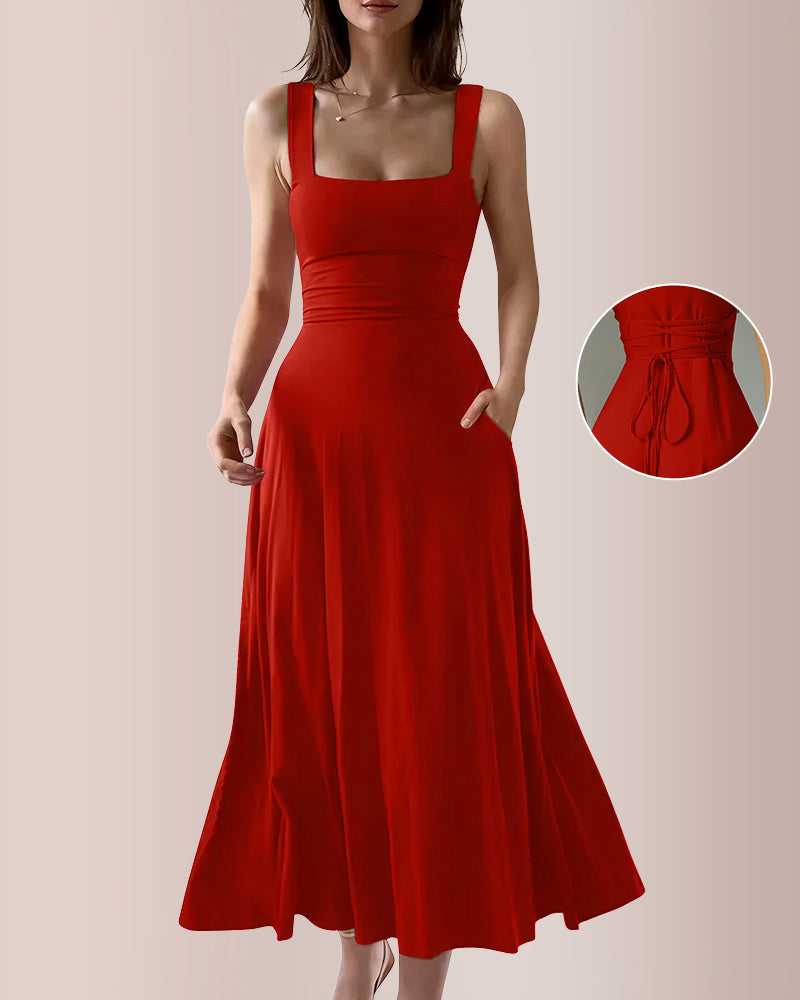 Odalvienne Midi Dress