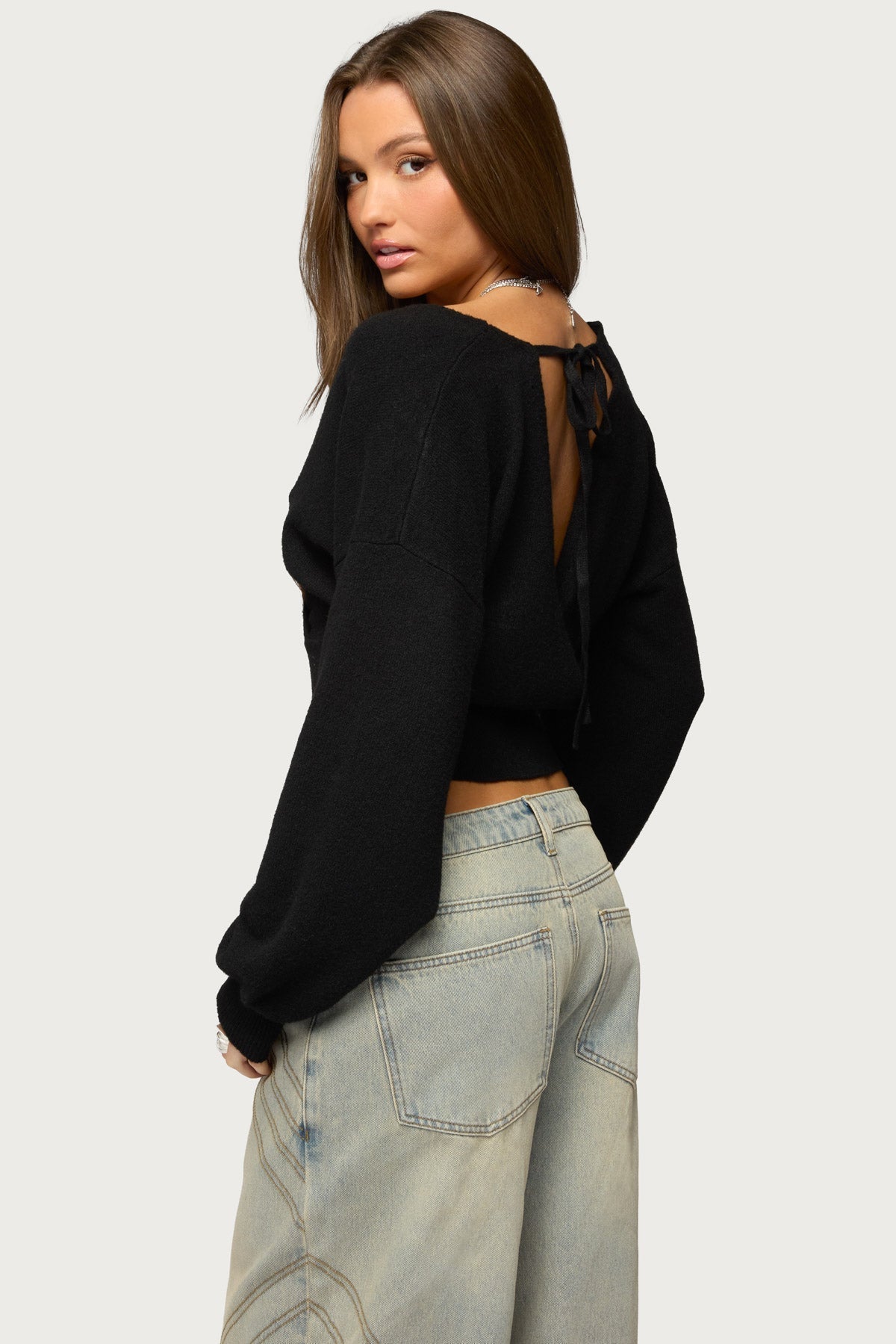 Elodie Wrap Sweater