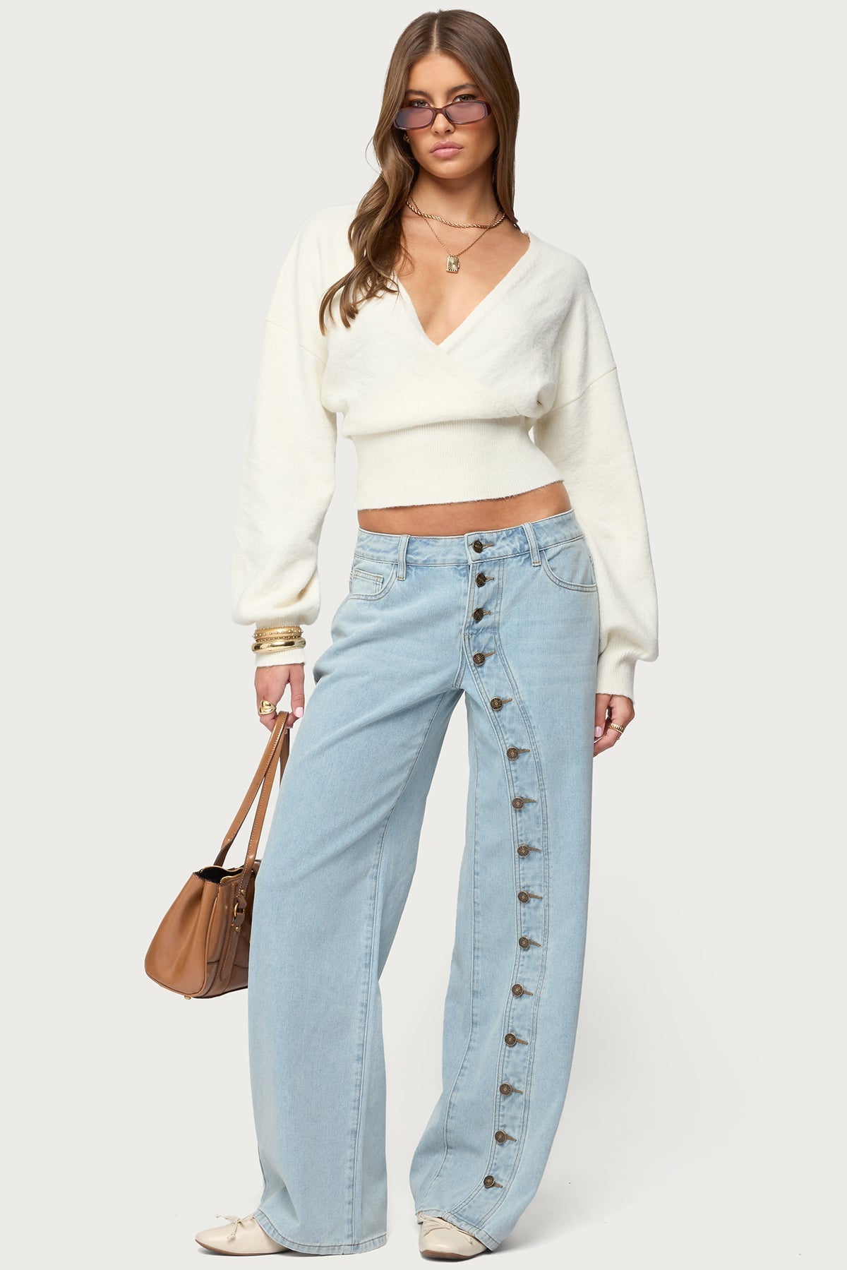 Elodie Wrap Sweater