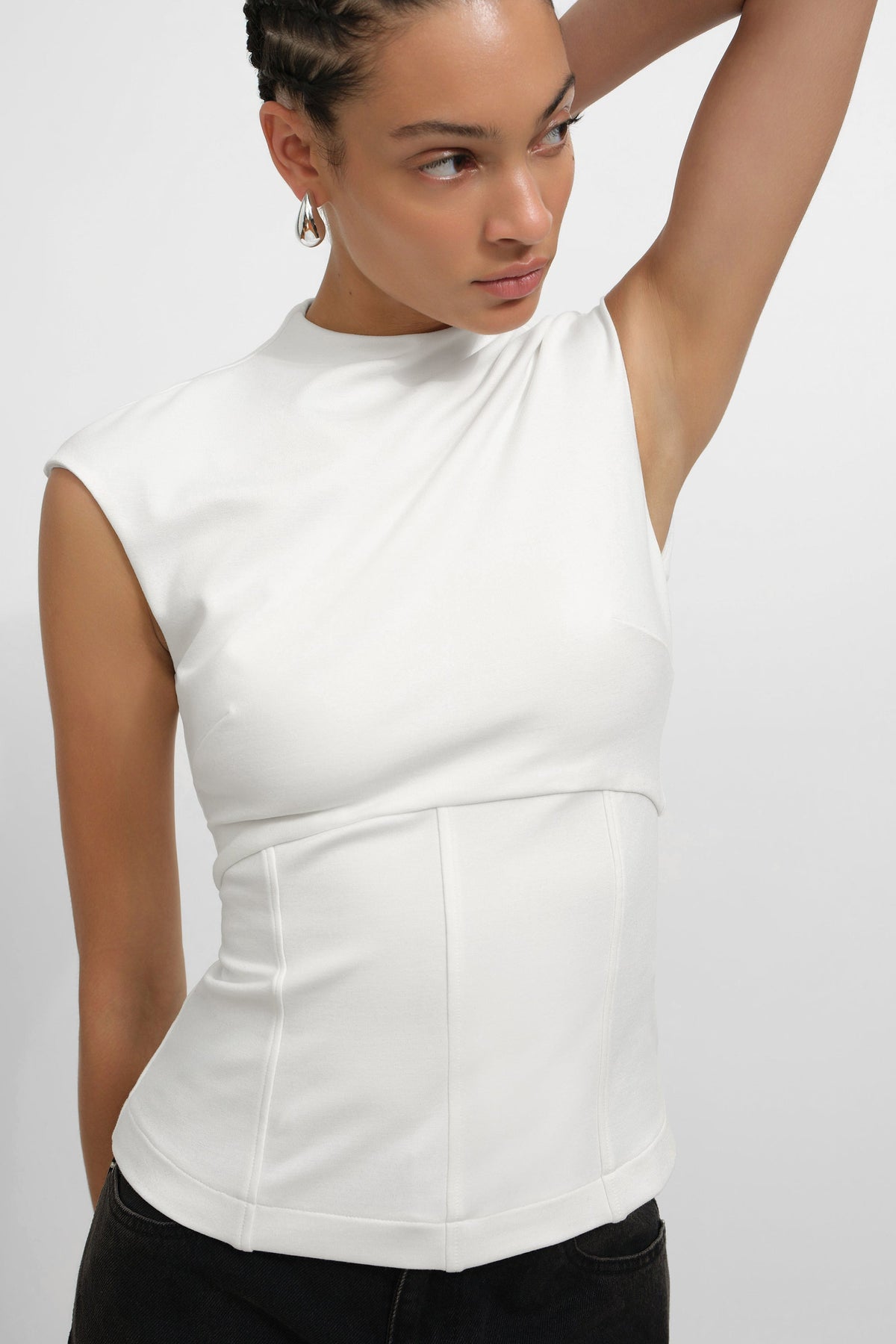 Adalise Mock-Neck Top