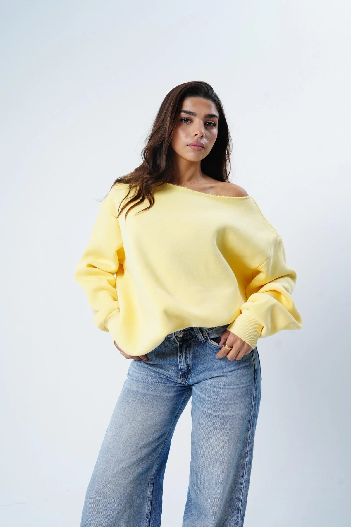 Cazriel Off-Shoulder Hoodie