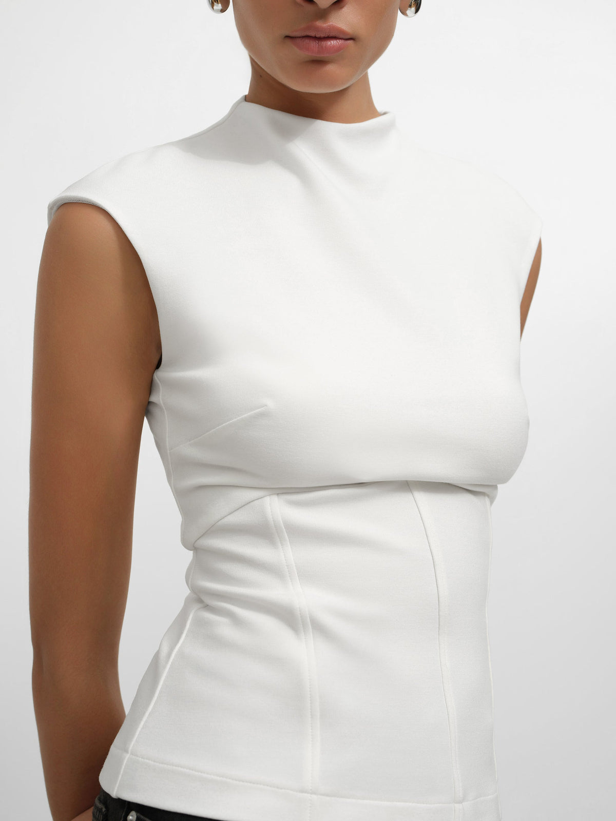 Adalise Mock-Neck Top