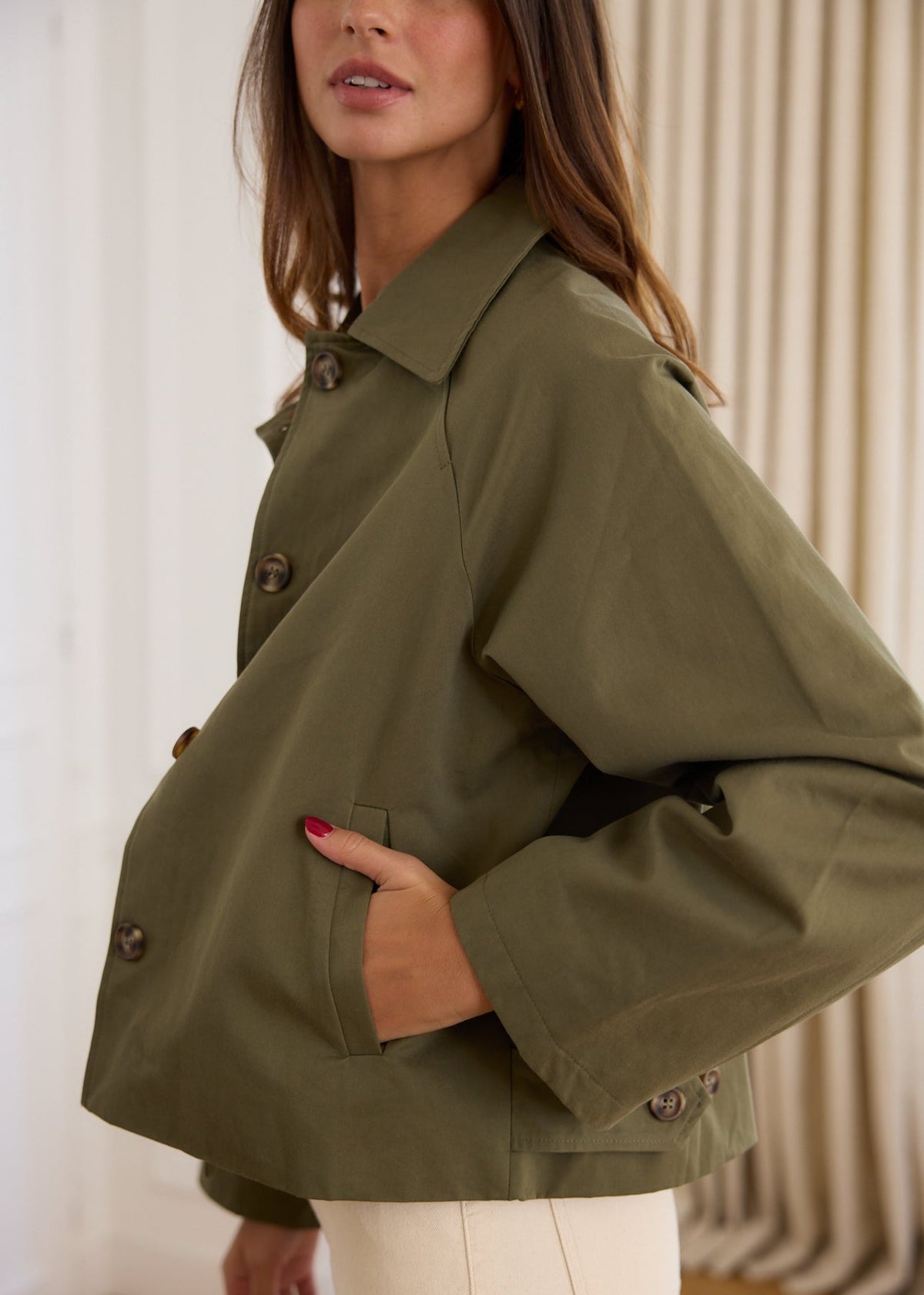 Verlissette Trench Jacket