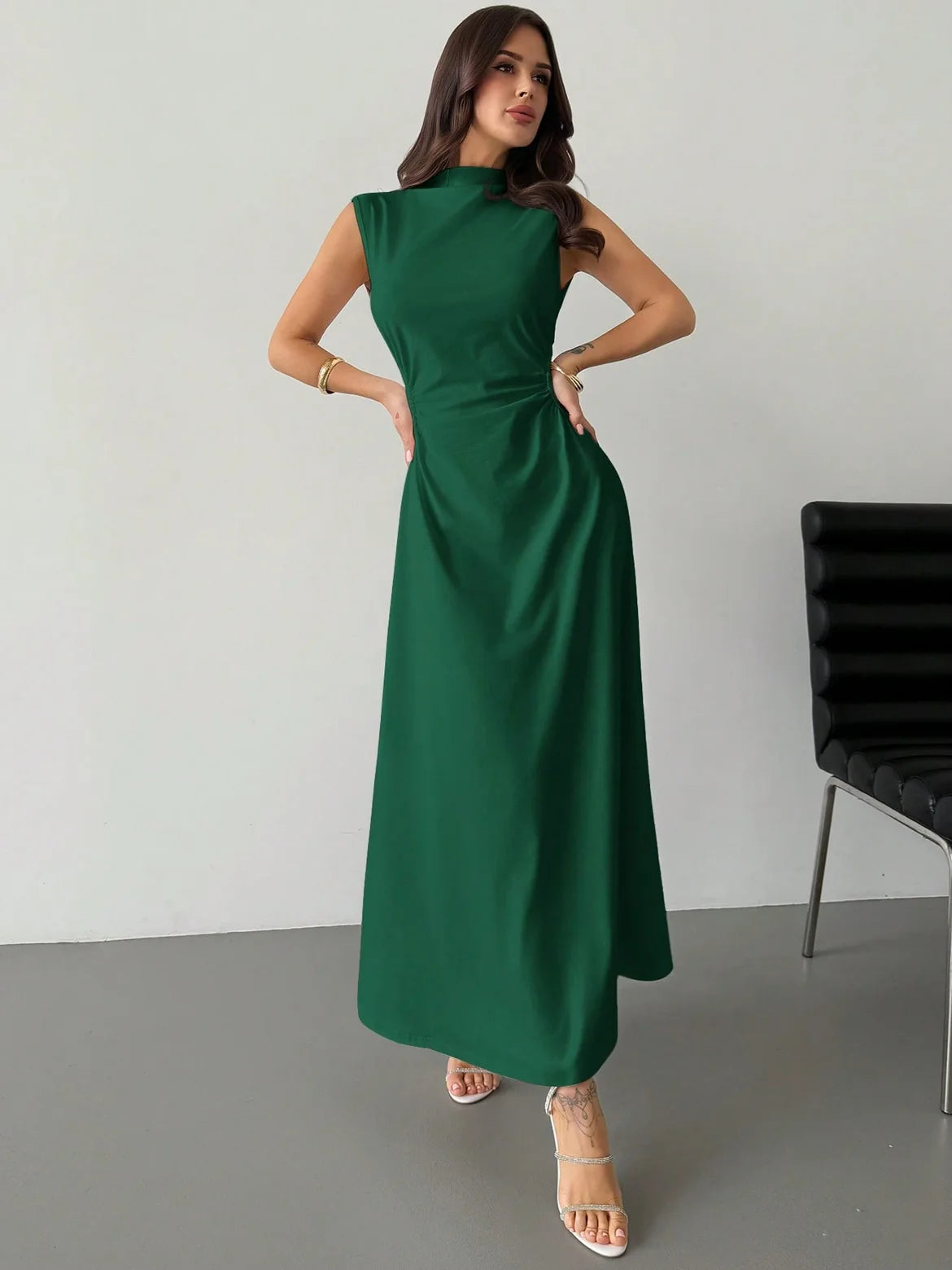 Ruched Maxi Dress