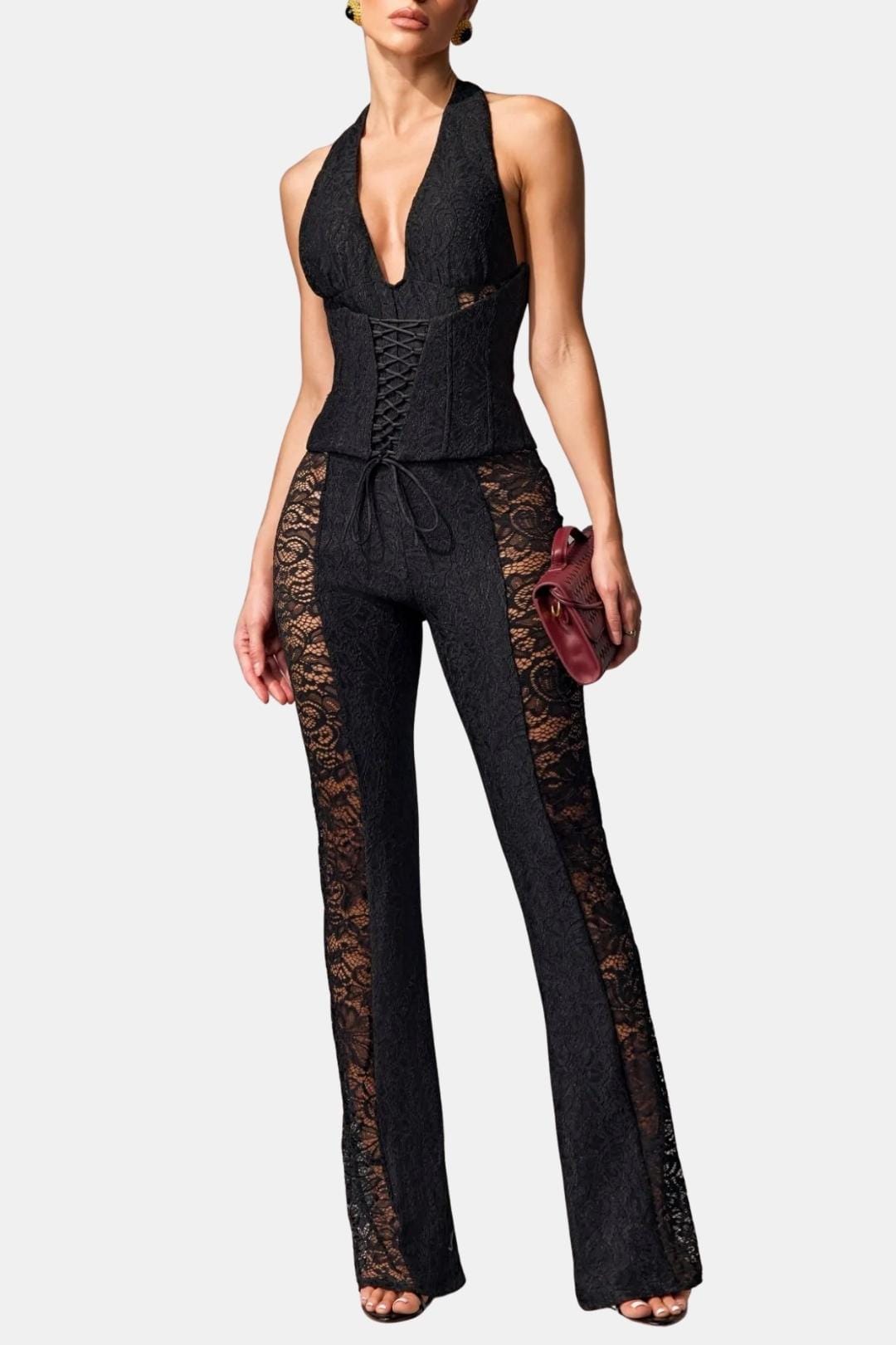 Skylar Lace Jumpsuit