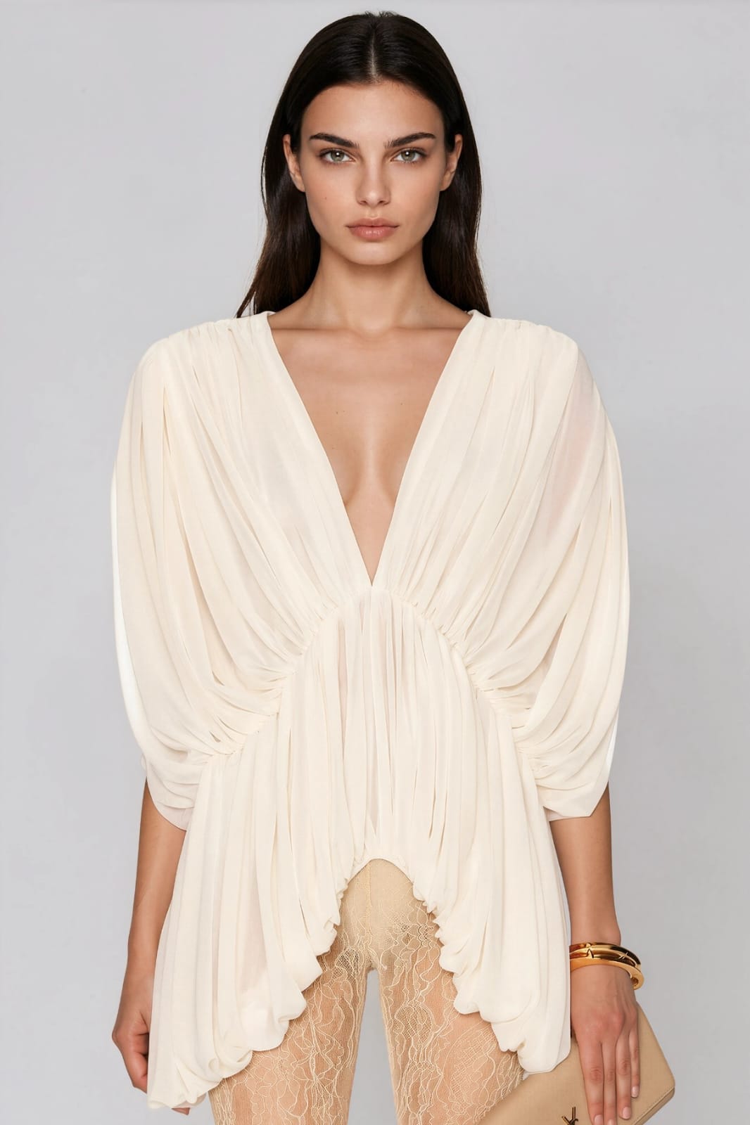 Kalindra Plunge Top