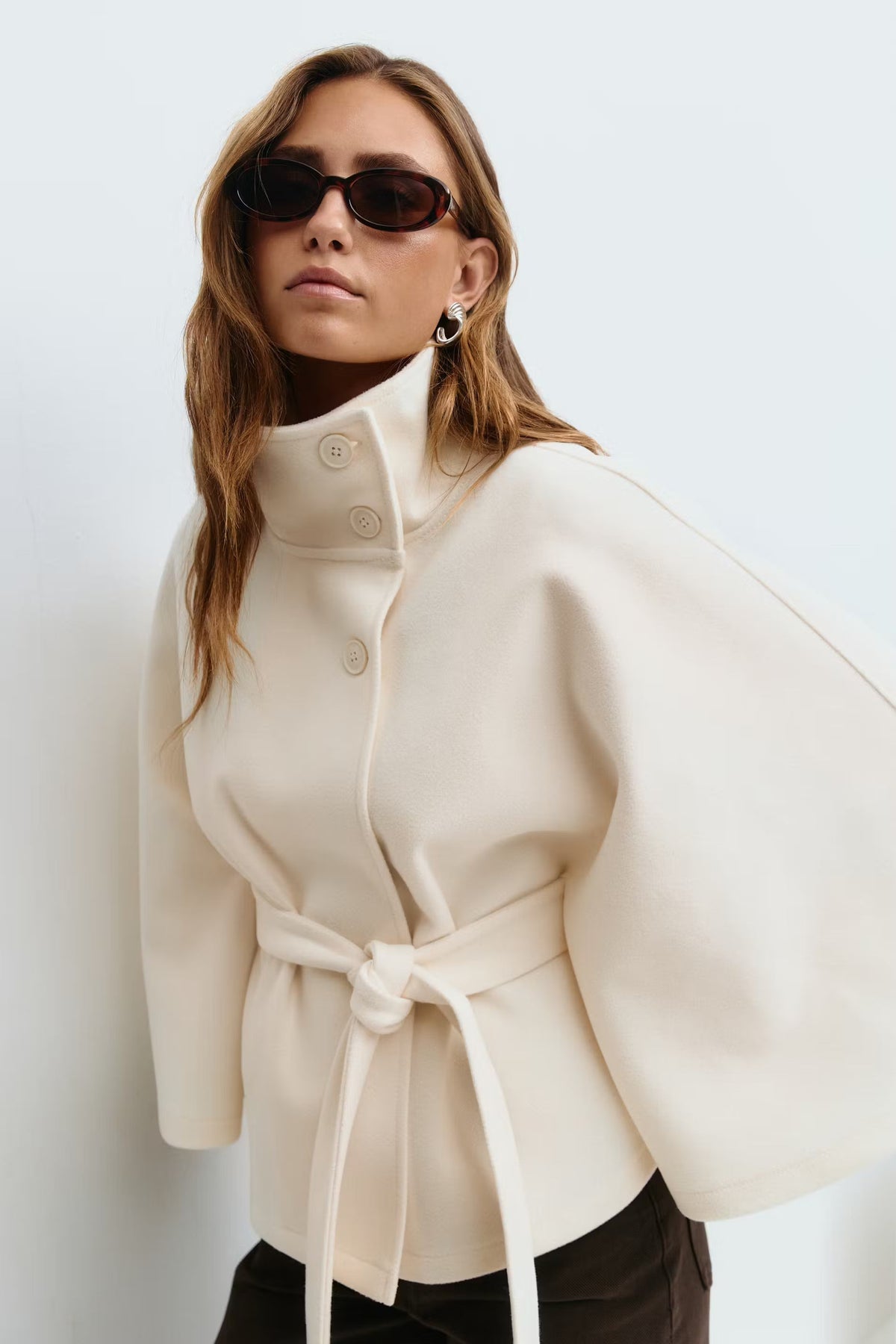 Cecile Cape Coat