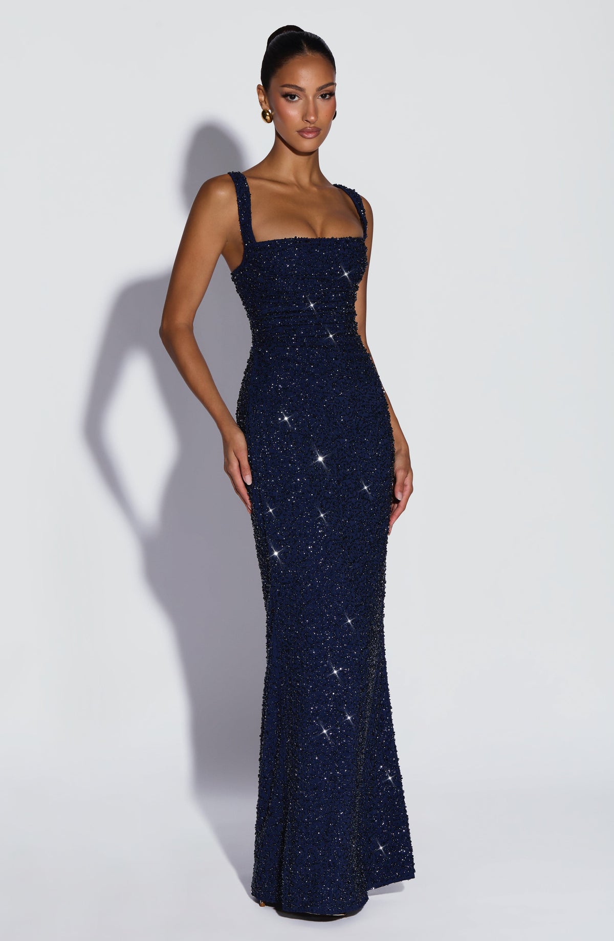 Belquistine Sparkle Maxi Dress